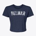 Belmar New Jersey Timeless Retro Women's Crop Top additional view 1