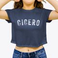 Cicero Indiana Timeless Retro Women's Crop Top additional view 3