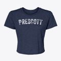 Prescott Wisconsin Timeless Retro Women's Crop Top additional view 1