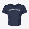 Waimanalo Beach Hawaii Timeless Retro Women's Crop Top additional view 1
