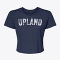 Upland Pennsylvania Timeless Retro Women's Crop Top additional view 1