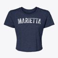 Marietta Pennsylvania Timeless Retro Women's Crop Top additional view 1