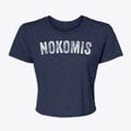 Nokomis Illinois Timeless Retro Women's Crop Top additional view 1