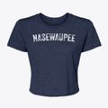 Nasewaupee Wisconsin Timeless Retro Women's Crop Top additional view 1