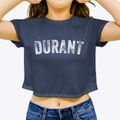 Durant Iowa Timeless Retro Women's Crop Top additional view 3