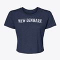 New Denmark Wisconsin Timeless Retro Women's Crop Top additional view 1