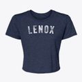 Lenox Iowa Timeless Retro Women's Crop Top additional view 1