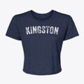 Kingston New Jersey Timeless Retro Women's Crop Top additional view 1