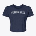 Vernon Hills Illinois Timeless Retro Women's Crop Top additional view 1