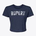 Rupert West Virginia Timeless Retro Women's Crop Top additional view 1