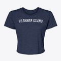 Tilghman Island Maryland Timeless Retro Women's Crop Top additional view 1