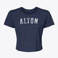 Alton Missouri Timeless Retro Women's Crop Top additional view 1