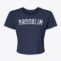 Brooklin Maine Timeless Retro Women's Crop Top additional view 1