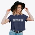 Brooklin Maine Timeless Retro Women's Crop Top additional view 2