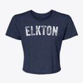 Elkton Michigan Timeless Retro Women's Crop Top additional view 1