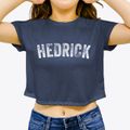 Hedrick Iowa Timeless Retro Women's Crop Top additional view 3