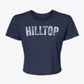 Hilltop West Virginia Timeless Retro Women's Crop Top additional view 1