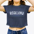 Roseland Indiana Timeless Retro Women's Crop Top additional view 3