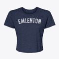Emlenton Pennsylvania Timeless Retro Women's Crop Top additional view 1