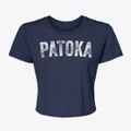 Patoka Illinois Timeless Retro Women's Crop Top additional view 1