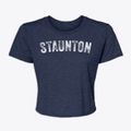 Staunton Indiana Timeless Retro Women's Crop Top additional view 1