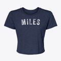 Miles Iowa Timeless Retro Women's Crop Top additional view 1