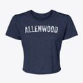 Allenwood Pennsylvania Timeless Retro Women's Crop Top additional view 1