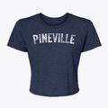 Pineville Arkansas Timeless Retro Women's Crop Top additional view 1