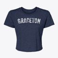 Graceton Pennsylvania Timeless Retro Women's Crop Top additional view 1