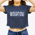 Roscoe Missouri Timeless Retro Women's Crop Top additional view 3