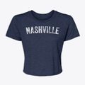 Nashville Kansas Timeless Retro Women's Crop Top additional view 1