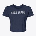 Lake Tapps Washington Timeless Retro Women's Crop Top additional view 1