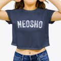 Neosho Missouri Timeless Retro Women's Crop Top additional view 3