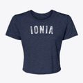 Ionia Michigan Timeless Retro Women's Crop Top additional view 1