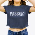 Passaic New Jersey Timeless Retro Women's Crop Top additional view 3