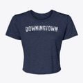 Downingtown Pennsylvania Timeless Retro Women's Crop Top additional view 1