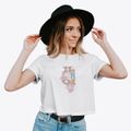 Illinois Pastel Women's Crop Top additional product view 2