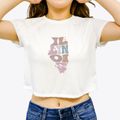 Illinois Pastel Women's Crop Top additional product view 3