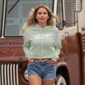 Tennessee Mandala Cropped Hoodie Sweatshirt additional view 2