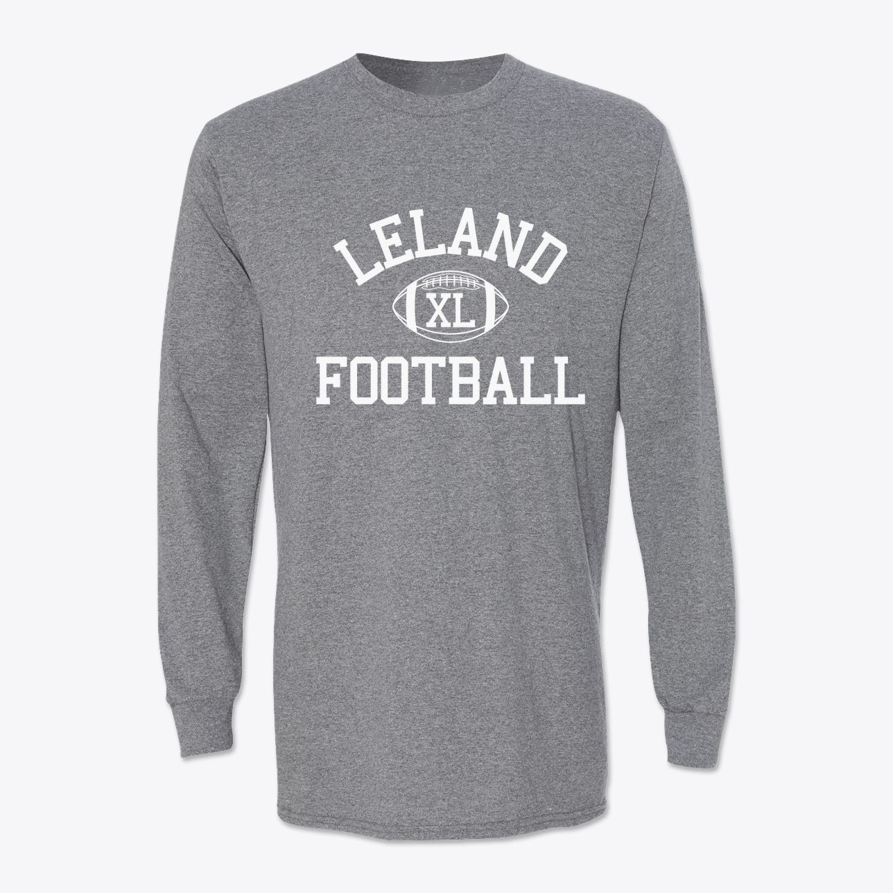 Leland School Classic Football Long Sleeve T-Shirt | Hometown Apparel