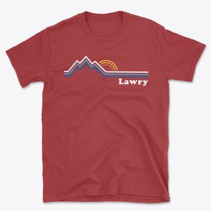 Lawry Maine Mountain View Basic T-Shirt