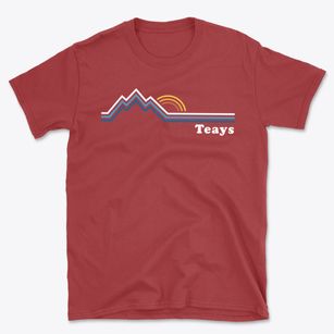 Teays West Virginia Mountain View Basic T-Shirt