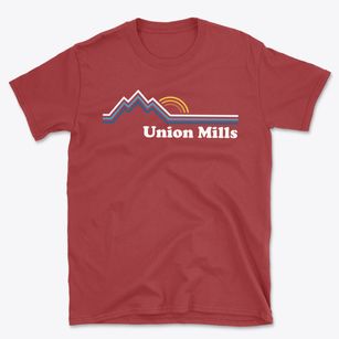 Union Mills Virginia Mountain View Basic T-Shirt