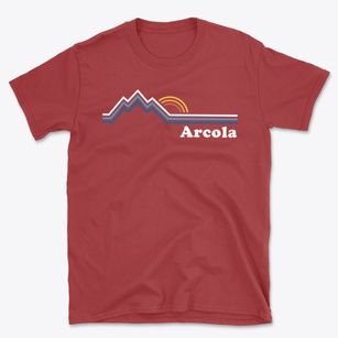 Arcola Kansas Mountain View Basic T-Shirt