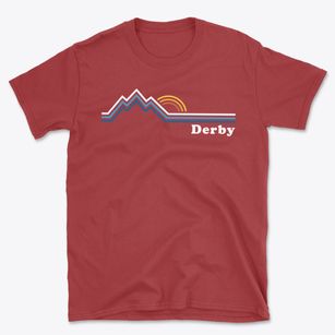Derby Kansas Mountain View Basic T-Shirt