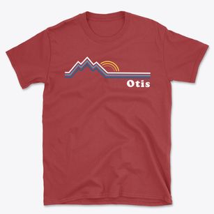 Otis Maine Mountain View Basic T-Shirt