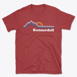 Kennerdell Pennsylvania Mountain View Basic T-Shirt