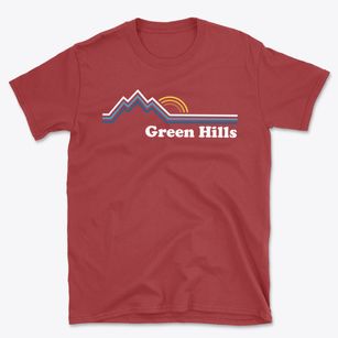 Green Hills Pennsylvania Mountain View Basic T-Shirt