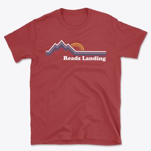 Reads Landing Minnesota Mountain View Basic T-Shirt