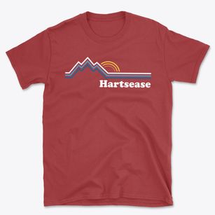 Hartsease North Carolina Mountain View Basic T-Shirt